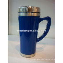 vente chaude 16oz Promotion Cup gobelet inox intérieure en plastique extérieur 2014